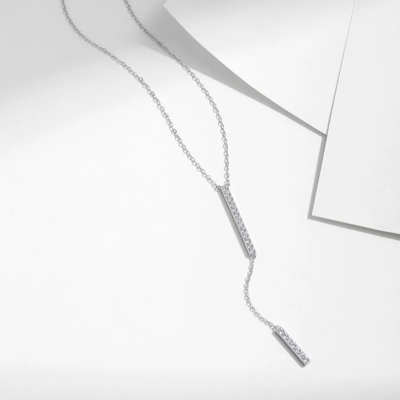 Colev Kie S925 Silver Necklace For The Fashionable Refined Box Women's-5