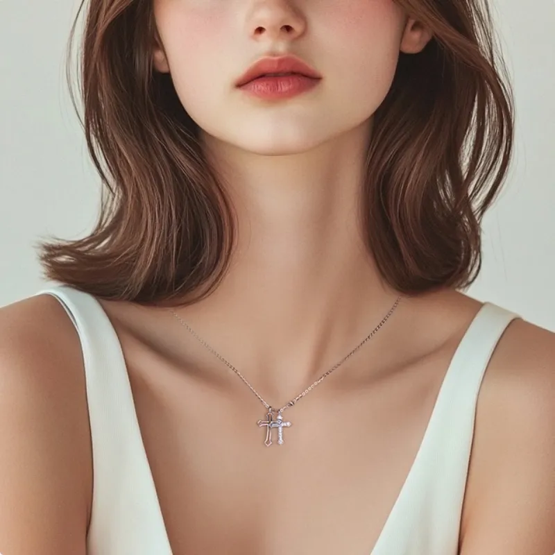 Colev Kie S925 Silver Necklaces Women's-3