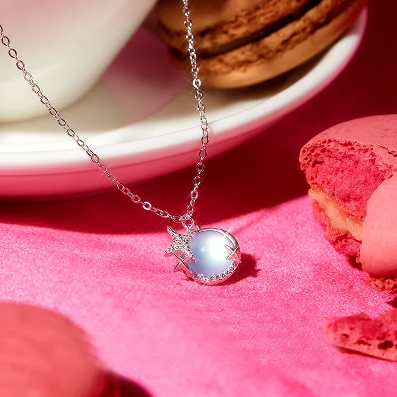 Colev Kie S925 Silver Necklaces Women's-5