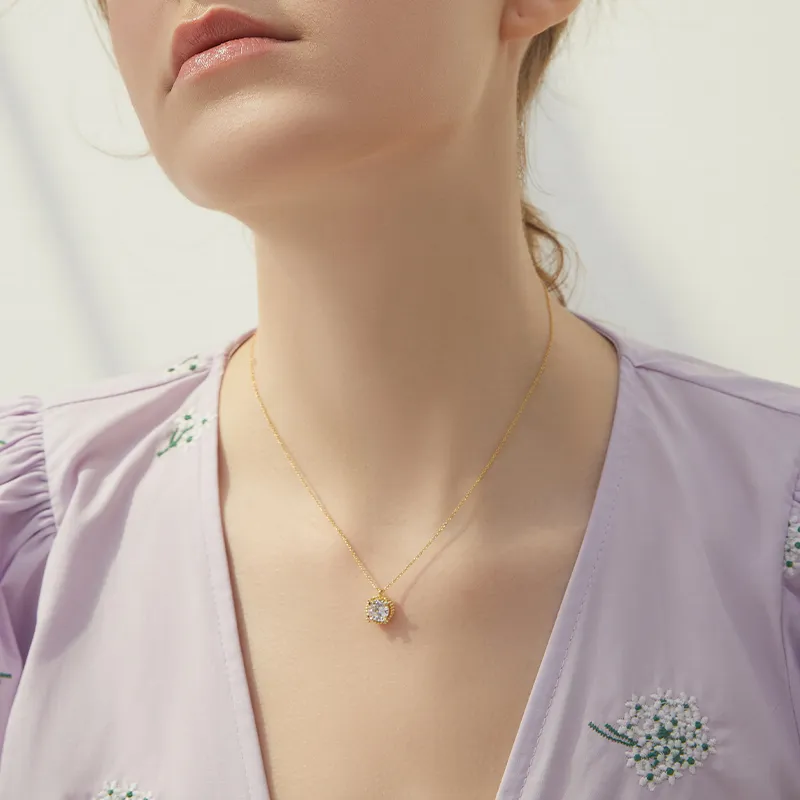 Colev Kie S925 Silver Necklaces Women's-3