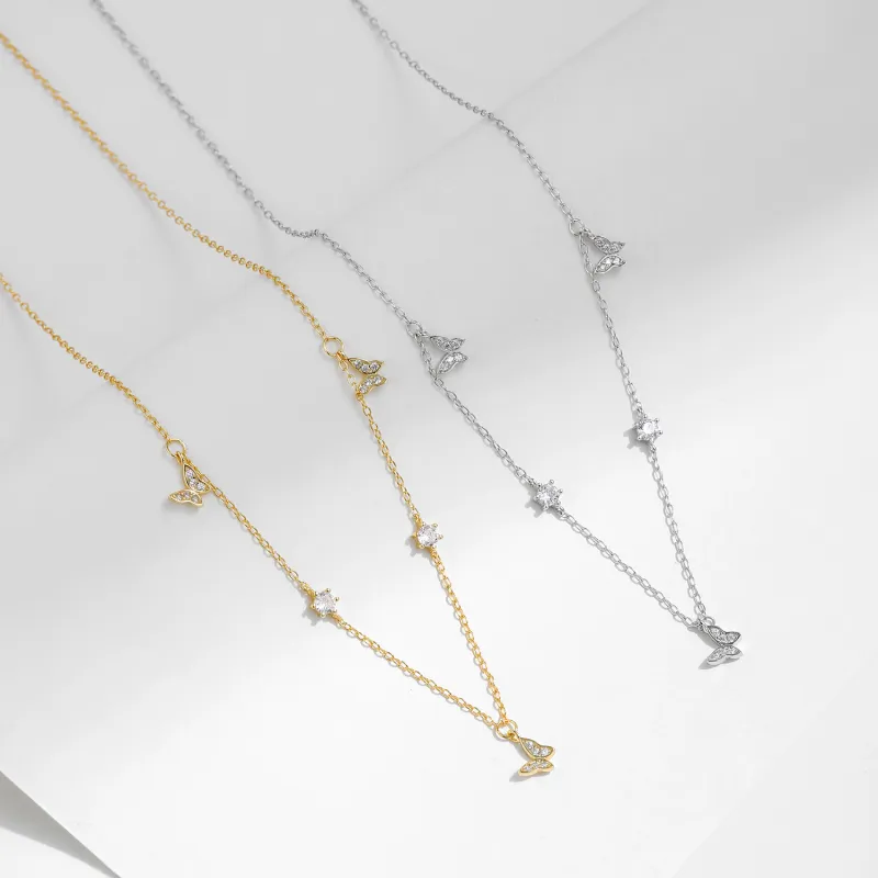 Colev Kie S925 Silver Necklaces Women's-4
