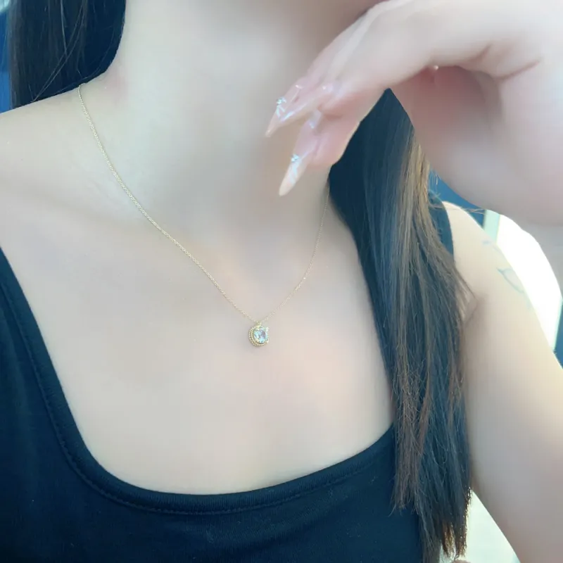 Colev Kie S925 Silver Necklaces Women's-4