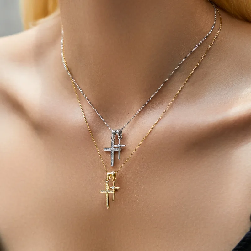 Colev Kie S925 Silver Necklaces Women's-3