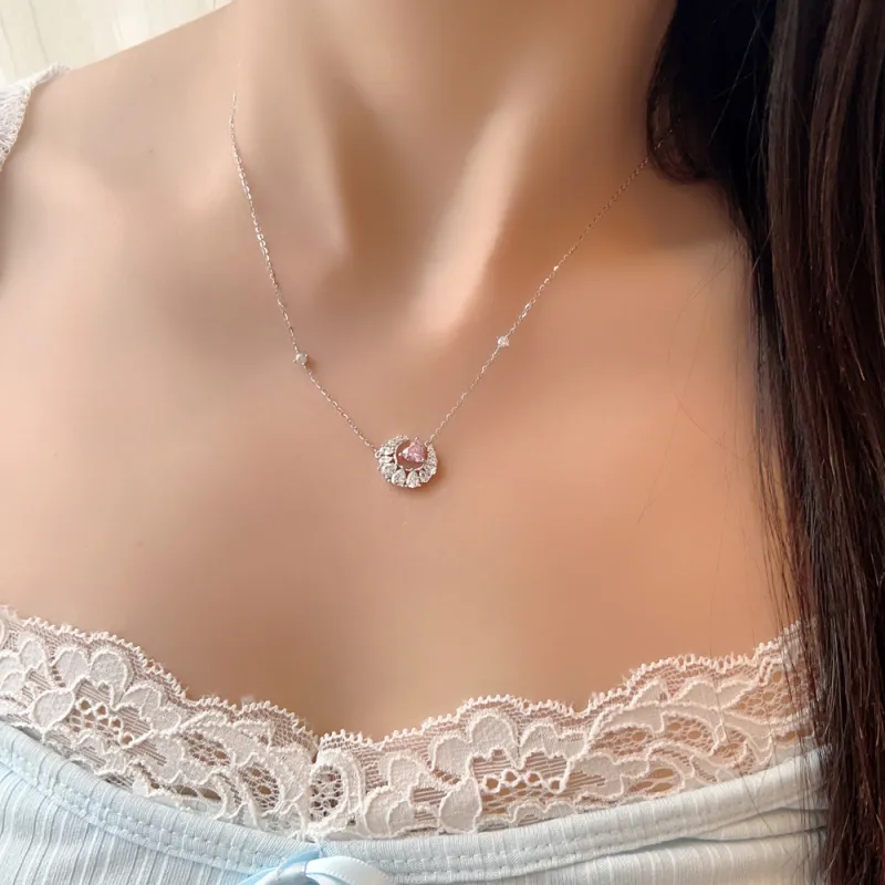 Colev Kie S925 Silver Necklaces Women's-4