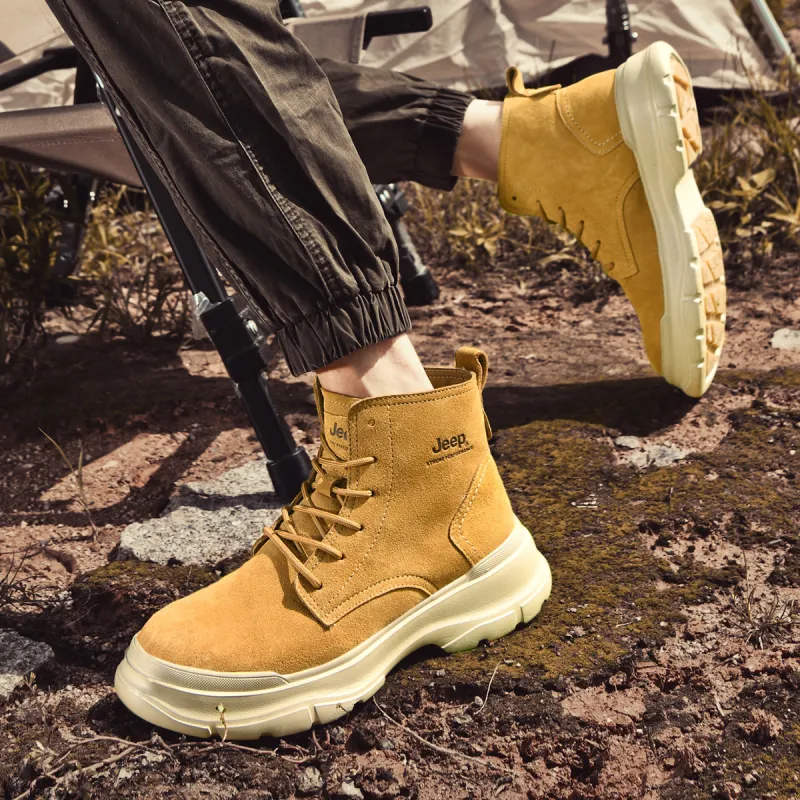 Jeep Short Martin Boot Men's Earth Yellow-6