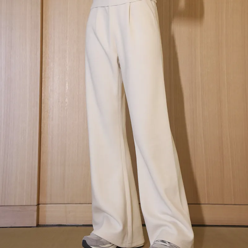 Gyokuu Casual Pants Women's White-4
