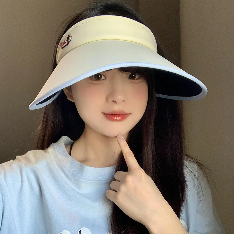 IOTS Cute Minimalist Style With A Slimming Effect Sun Protection Hats Women's-3