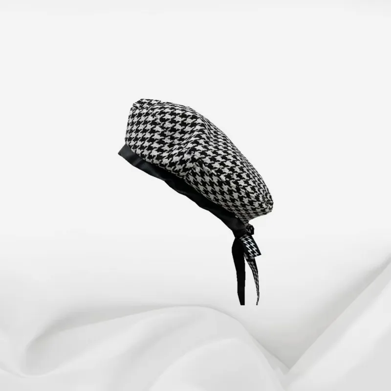 IOTS Polyester Octagonal Cap Beret Unisex-2