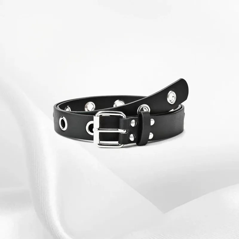 IOTS Polyester Leather Belts Unisex 2.8cm-2