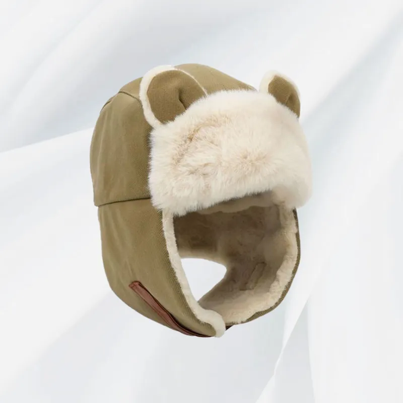 IOTS Polyester Trapper Hats Unisex Women's, Gift-1
