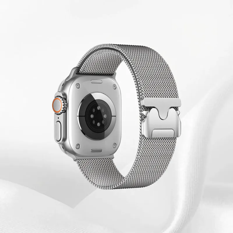 IOTS Watch Band Apple Compatibility 210mm Made Of Steel-4