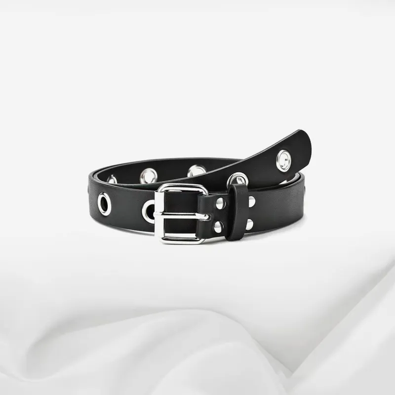 IOTS Polyester Leather Belts Unisex 2.8cm-1