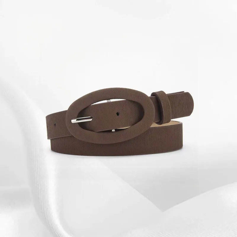 IOTS PU Leather Belts Unisex 2.4CM-4