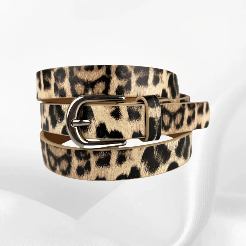 IOTS Versatile Individual Trendy Fashion Leather Belts Unisex 3.3cm-3