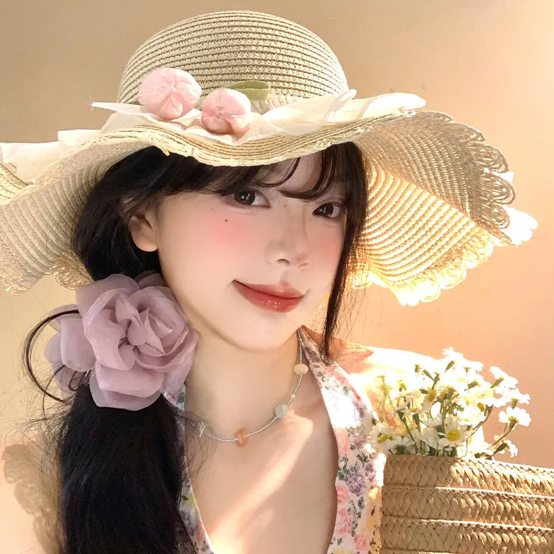 IOTS Polyester Sun Protection Hats Women's-2
