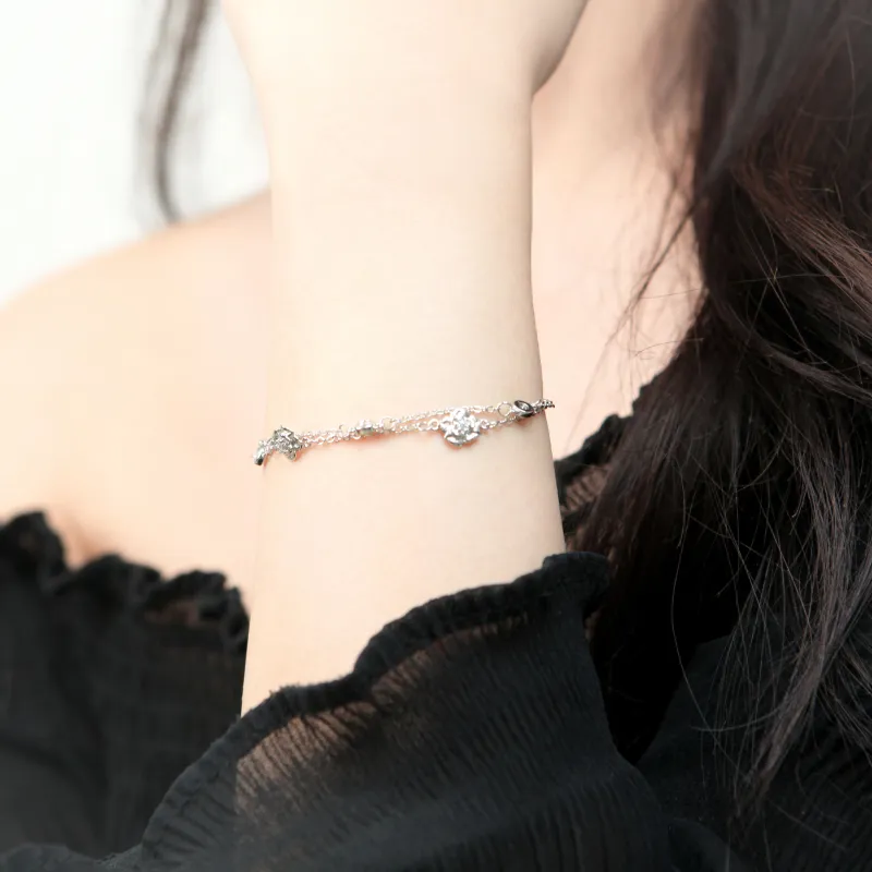 IOTS 925 Sterling Silver Bracelets Unisex-2