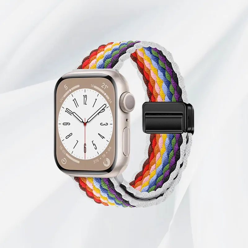 IOTS Matte Advanced Compatible Apple Watch Ultra 49 Durable Visually Sci-Fi Watch Bands 49Mm Unisex-5