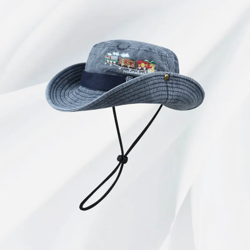 IOTS Polyester Bucket Hats Unisex-1