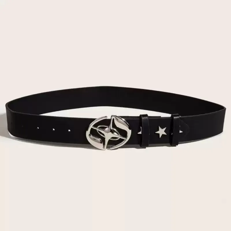 IOTS Alloy Leather Belts Unisex It Is About 3 .8 Cm Wide-1