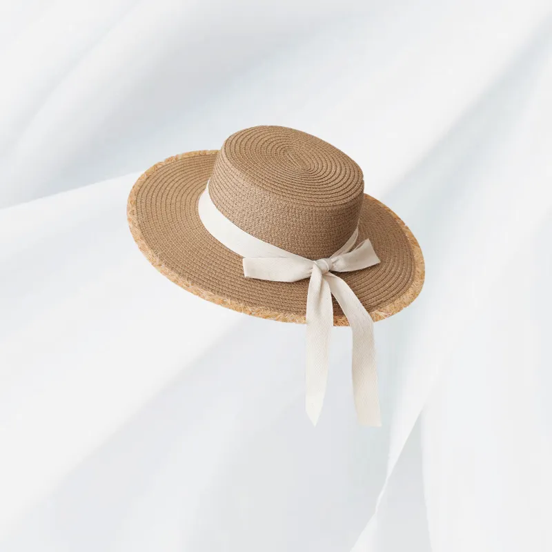 IOTS Sweet Style Small Face Pastoral Style Fashion Polyester Sun Protection Hats Women's-1