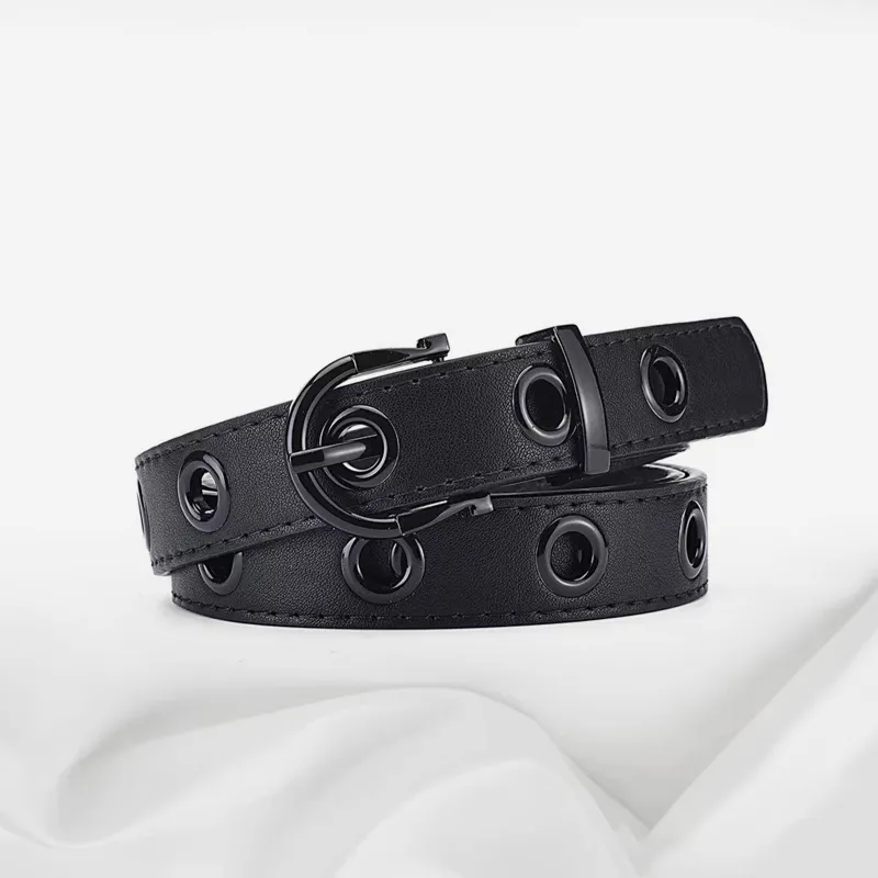 IOTS PU Leather Belts Unisex 2.4CM-1