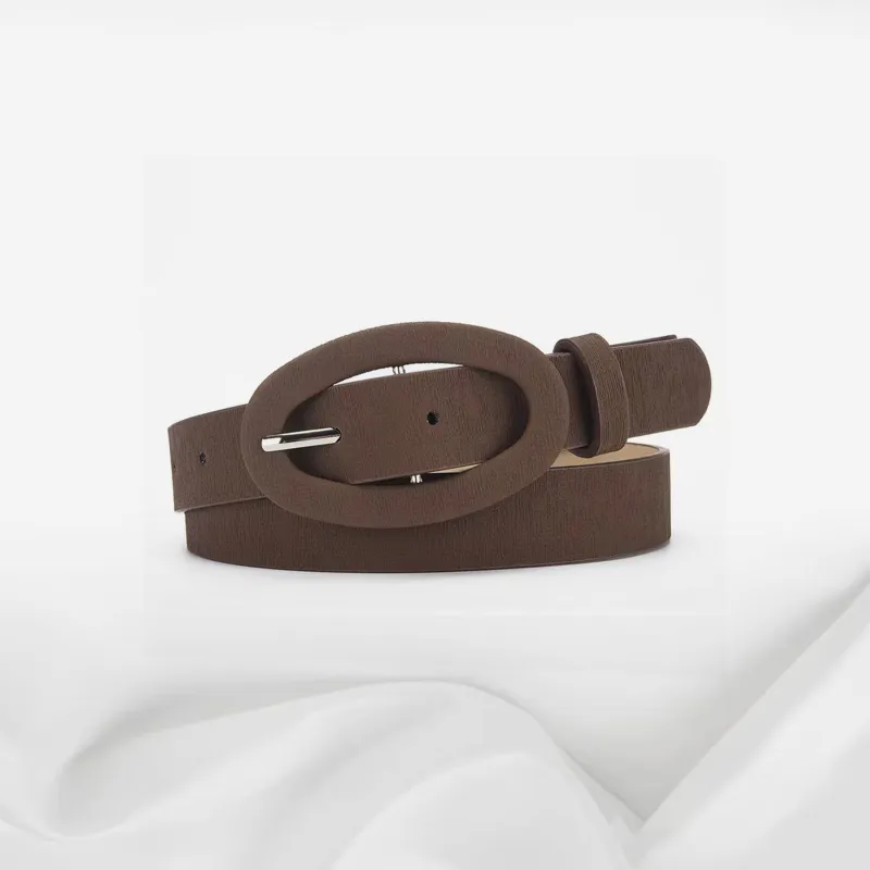 IOTS PU Leather Belts Unisex 2.4CM-3