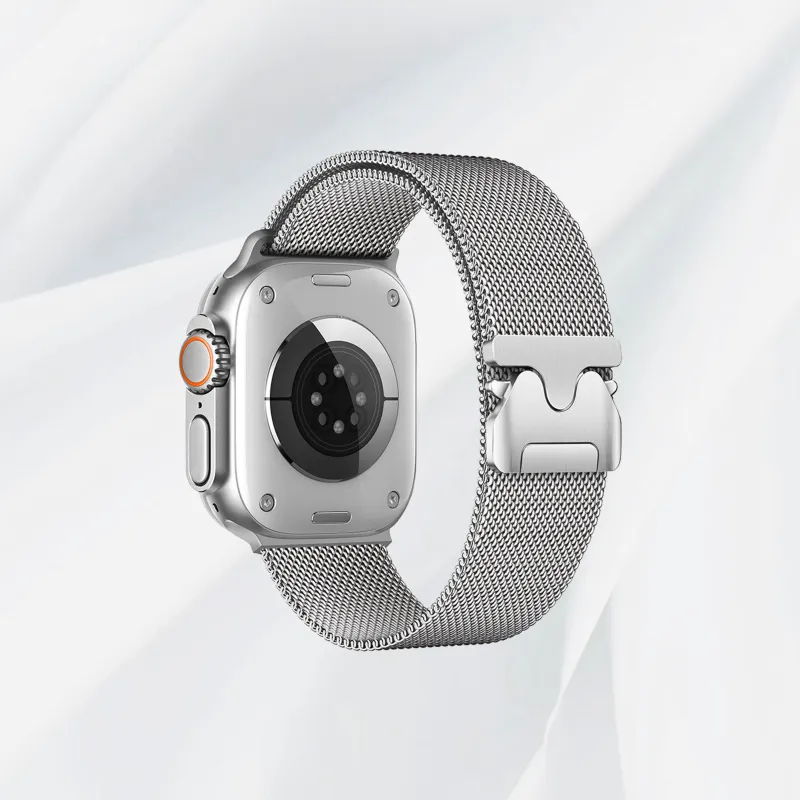 IOTS Watch Band Apple Compatibility 210mm Made Of Steel-1