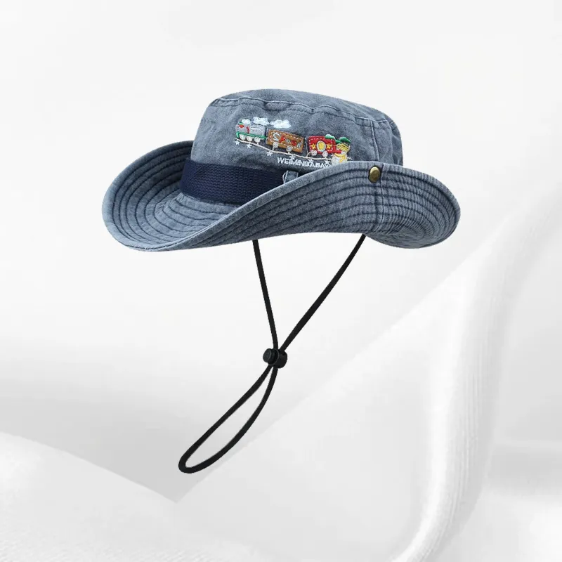 IOTS Polyester Bucket Hats Unisex-2