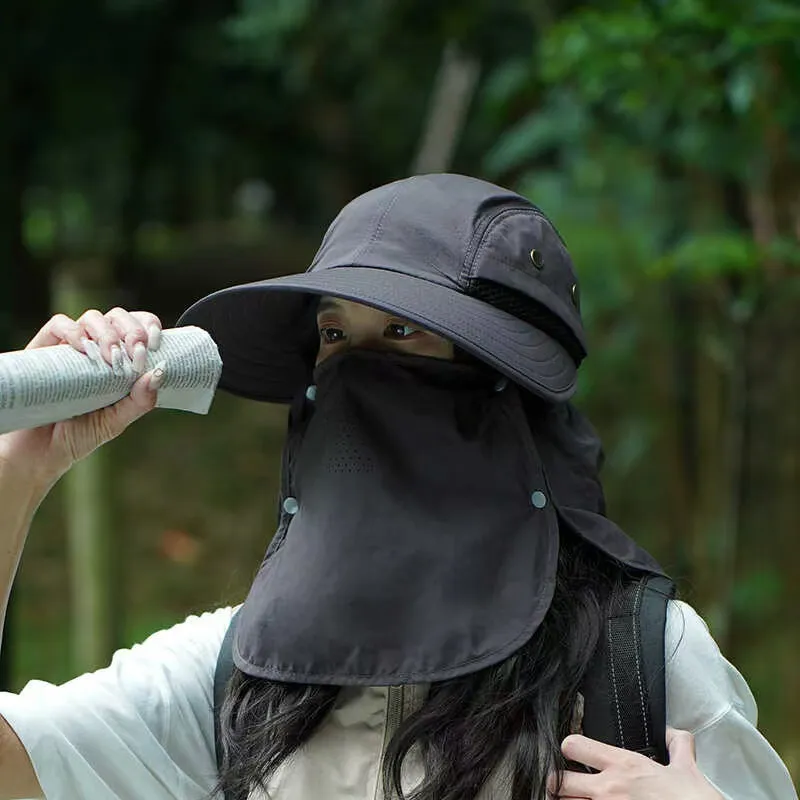 IOTS Polyester Sun Protection Hats Unisex-2