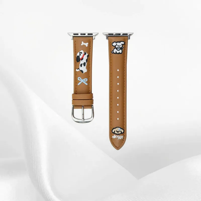 IOTS Apple Compatibility Watch Band 49mm Artificial Leather Material-5