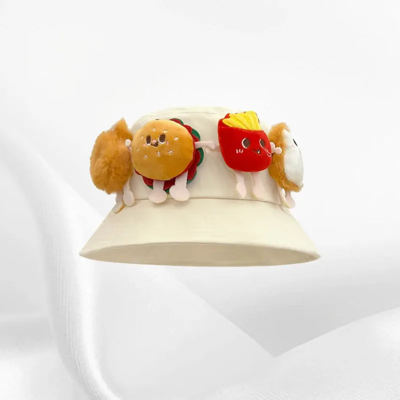 IOTS Polyester Bucket Hats Unisex-4