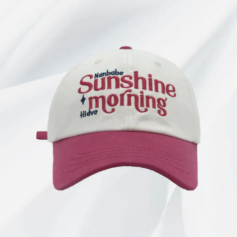 IOTS Korean Style American Vintage, Slimming Face, Niche, Polyester Baseball Caps Unisex-1