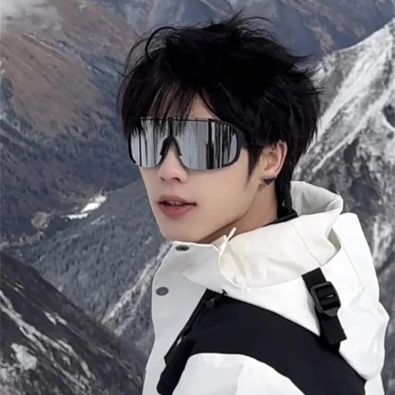 IOTS PC Irregular Shape Sunglasses Unisex-2