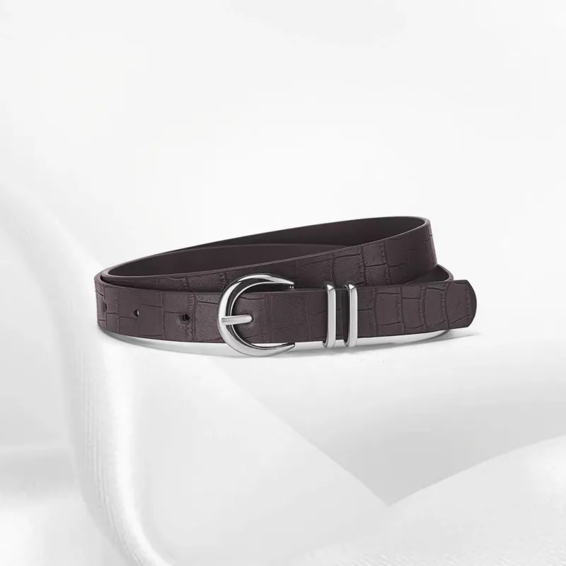IOTS PU Leather Belts Unisex 1.8CM-2