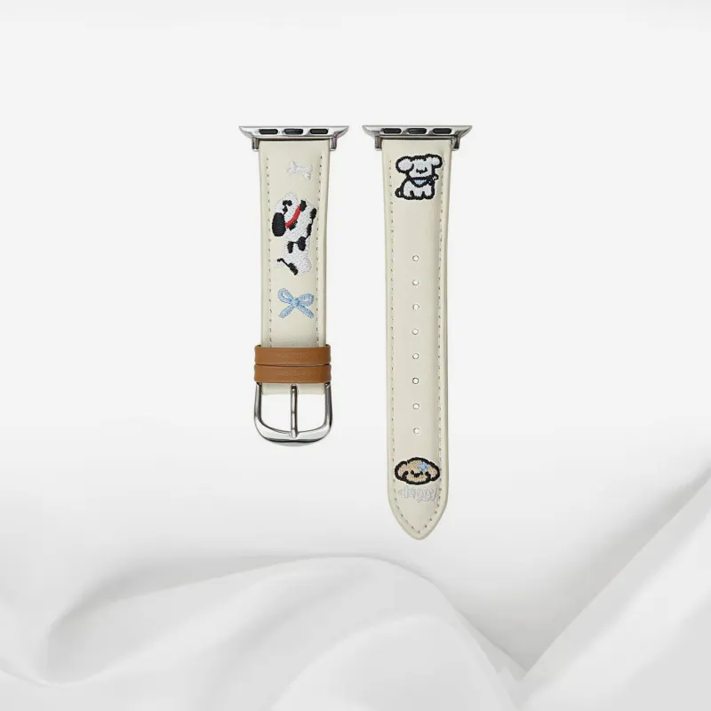 IOTS Apple Compatibility Watch Band 49mm Artificial Leather Material-1