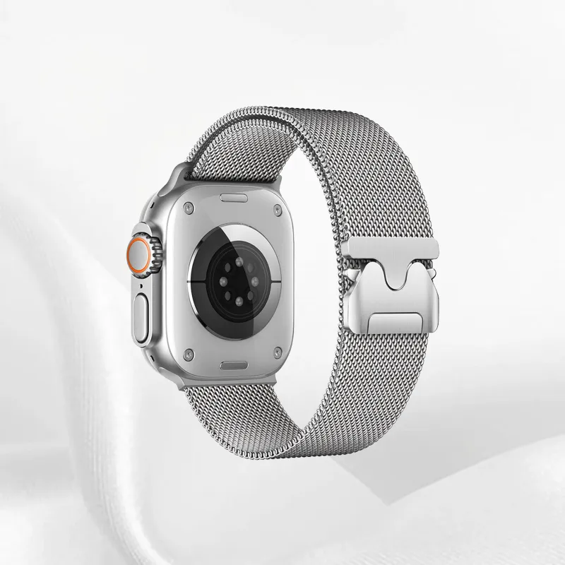 IOTS Watch Band Apple Compatibility 210mm Made Of Steel-3
