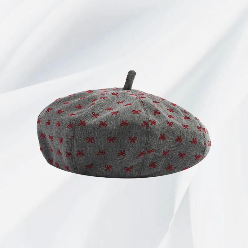 IOTS Vintage Minimalist Style For A Slimmer Face Berets Women's-1