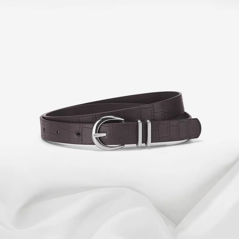 IOTS PU Leather Belts Unisex 1.8CM-1
