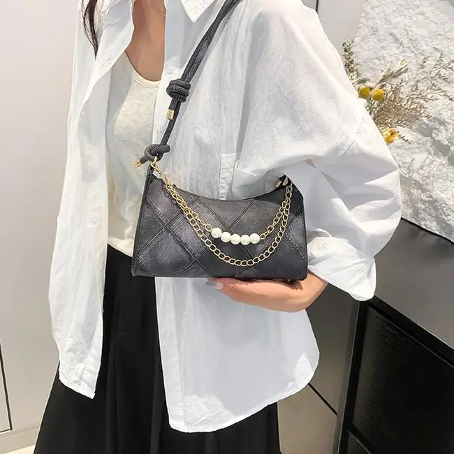 NX DOUGHNUT PU Shoulder Bag, Handbag, Shoulder Bag, Crossbody Bag Regular Women's Black/Gray/Blue-29