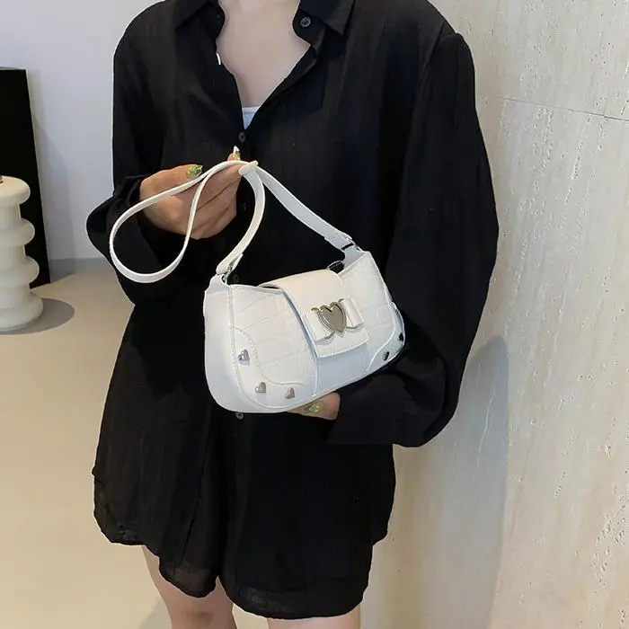 NX DOUGHNUT PU Shoulder Bag Women's White-29