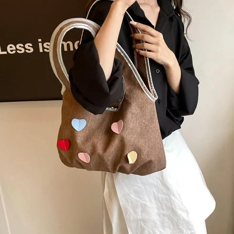 NX DOUGHNUT PU Handbag, Shoulder Bag Regular Women's Blue/White/Pink/Dark Brown-18