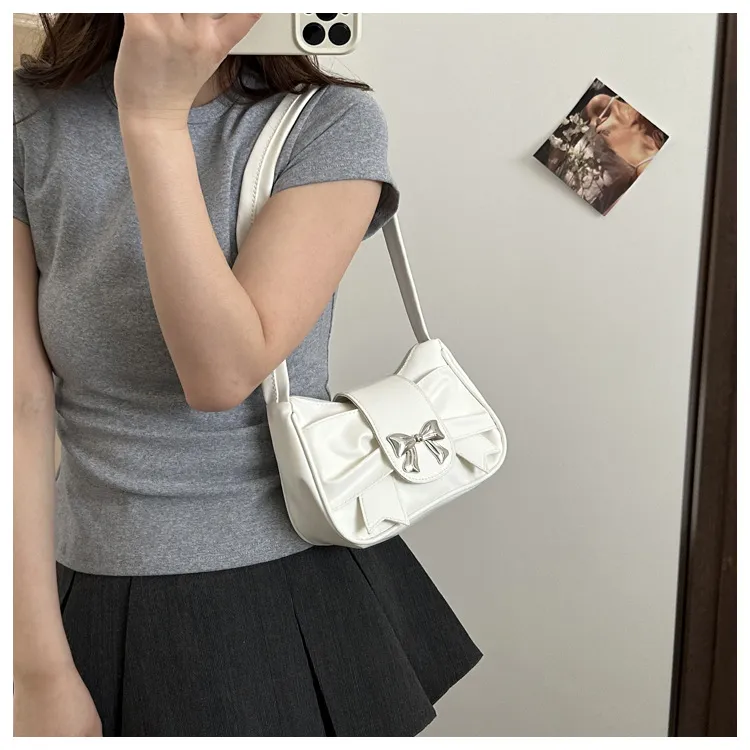 NX DOUGHNUT PU Shoulder Bag Regular Women's Pink White Silver Khaki Brown Black-6