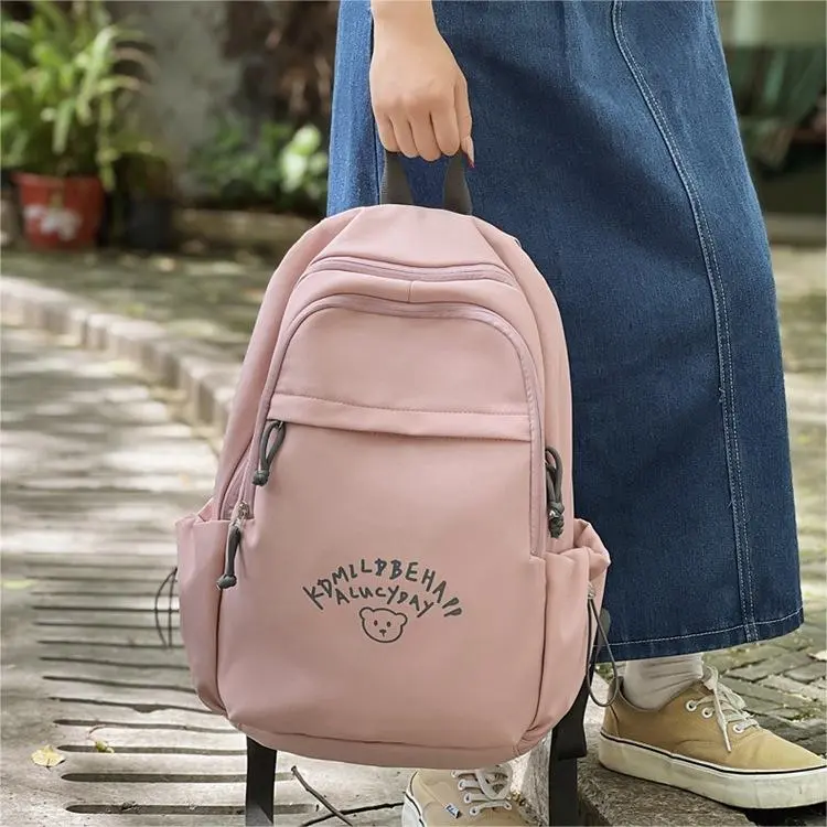 NX DOUGHNUT Nylon Backpack Unisex Multicolor-11