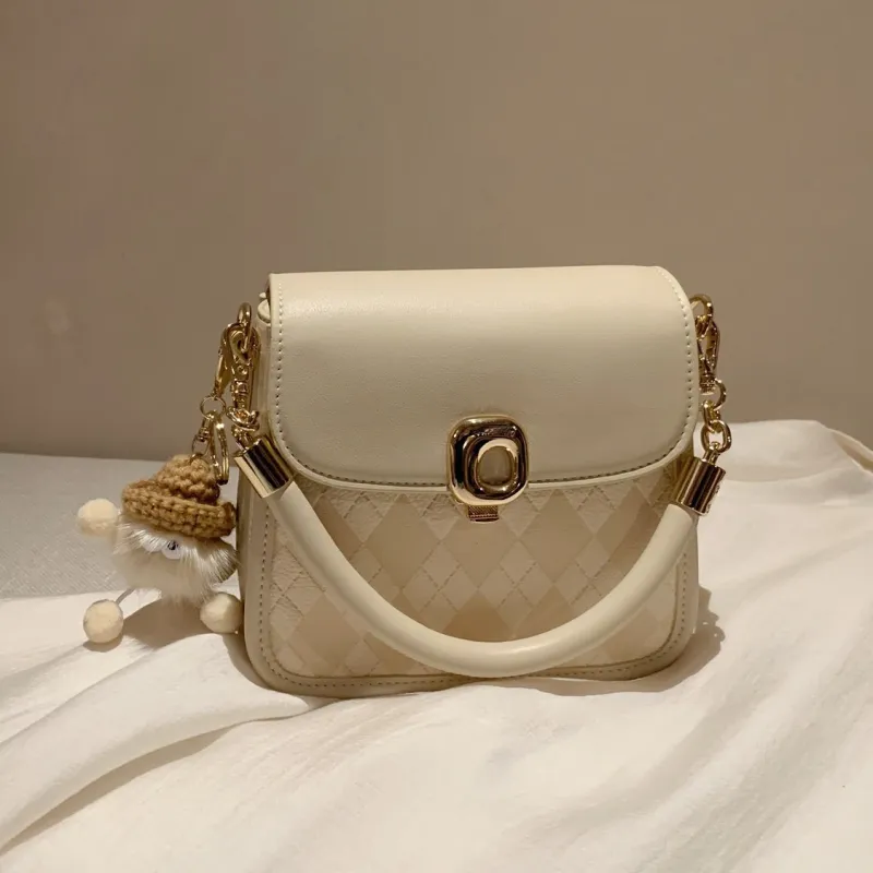 NX DOUGHNUT PU Elegance Refreshing Instagram Style One Shoulder Handbag Women's-4