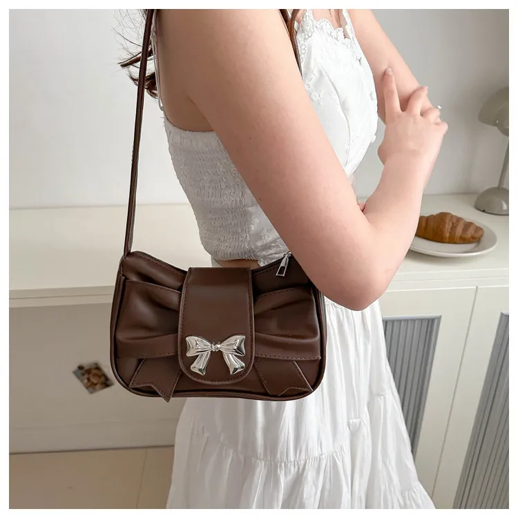 NX DOUGHNUT PU Shoulder Bag Regular Women's Pink White Silver Khaki Brown Black-26