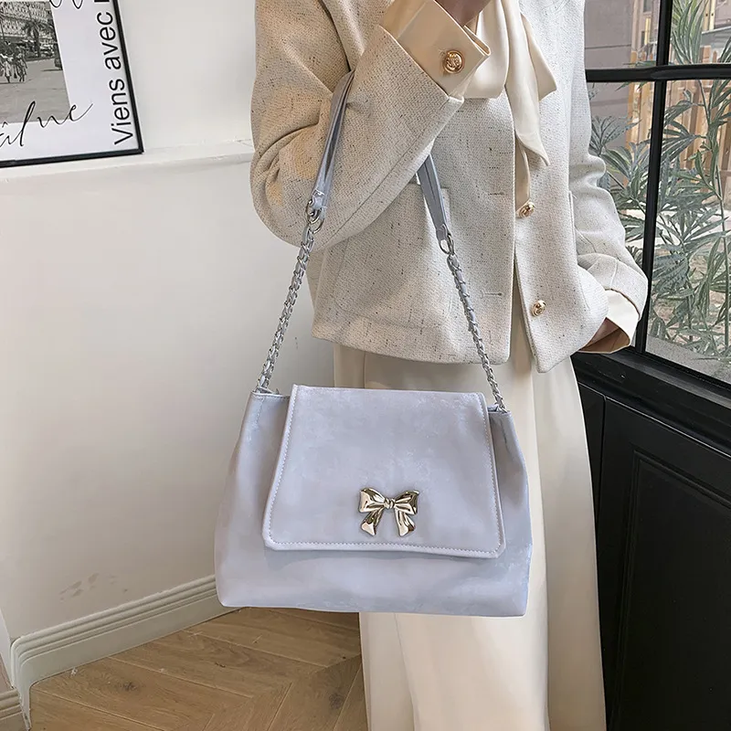 NX DOUGHNUT PU Shoulder Bag Regular Women's White/Black/Blue/Pink-9
