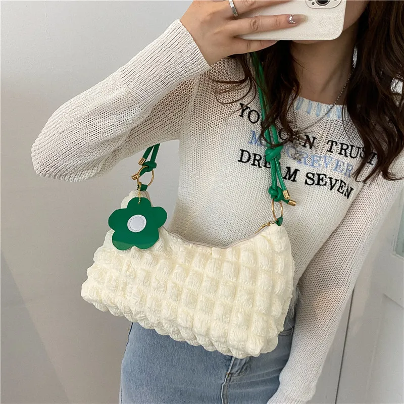 NX DOUGHNUT PU Crossbody Bag, Shoulder Bag Women's White-68