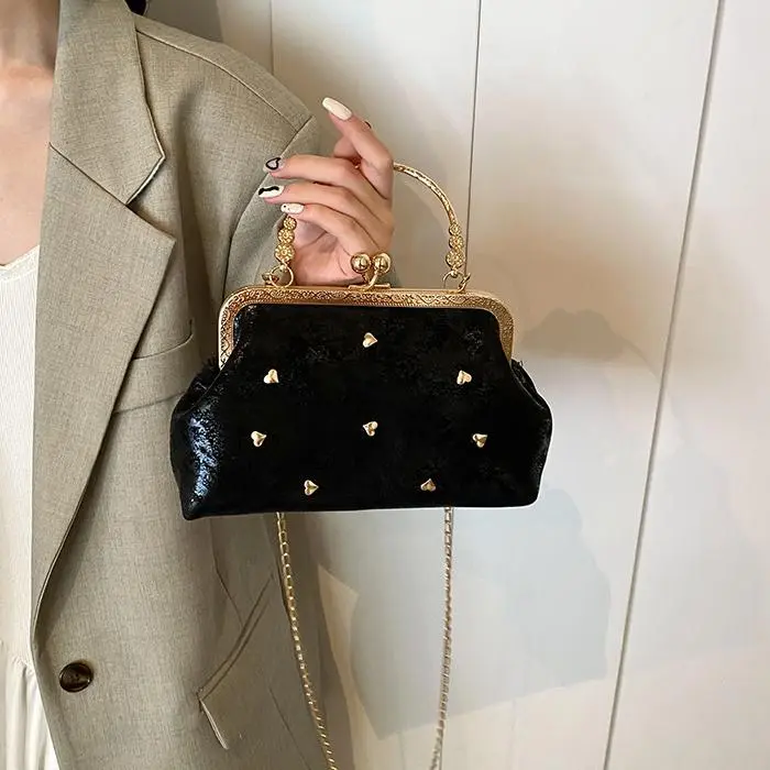 NX DOUGHNUT PU Crossbody Bag, One Shoulder Handbag Women's White/Black/Pink-8