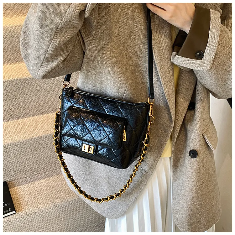 NX DOUGHNUT PU Shoulder Bag Regular Women's Multicolor-3