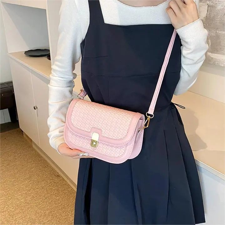 NX DOUGHNUT PU Crossbody Bag, Shoulder Bag Women's Black/Brown/Light Pink/White & Brown-40